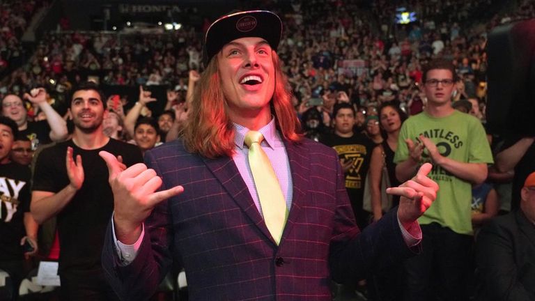 Matt Riddle, who was signed by WWE in August, has set his sights on ending the career of The Beast 