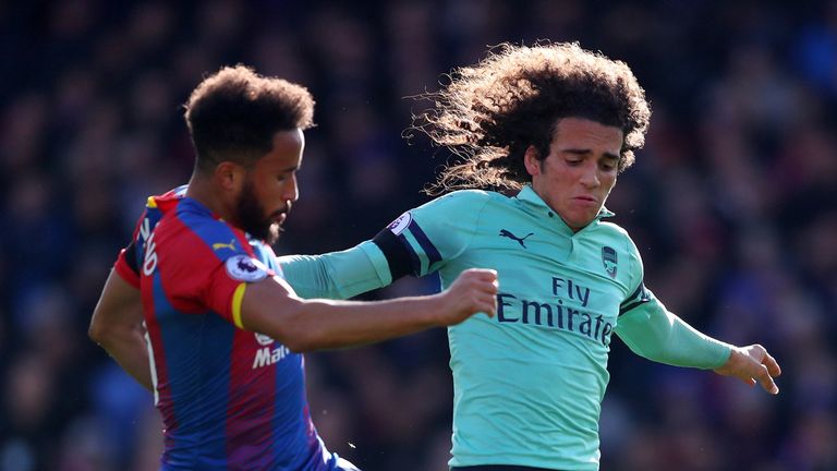 Matteo Guendouzi challenges Andros Townsend 