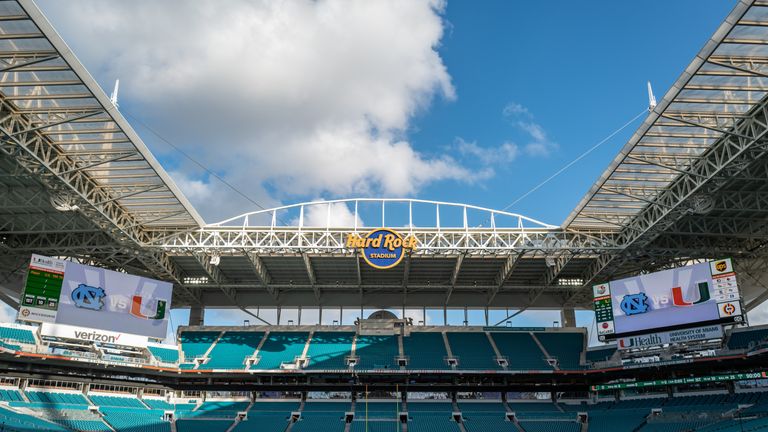 La Liga want to play the game at Miami's Hard Rock stadium