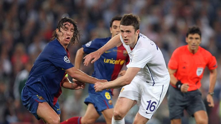 Michael Carrick says he suffered depression after Manchester Untied's 2-0 defeat to Barcelona in the 2009 Champions League final