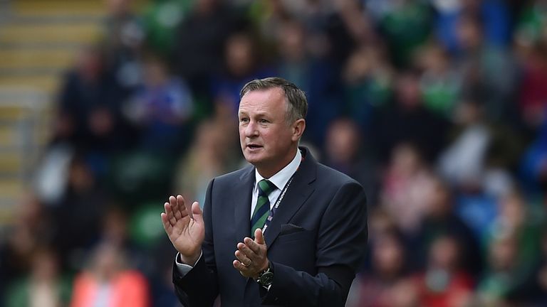 Michael O'Neill was in bullish mood when asked about Lafferty's absence from the squad