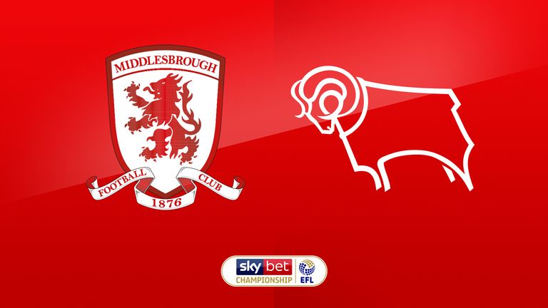 Middlesbrough v Derby County