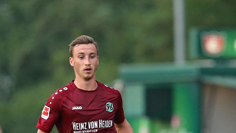 Mike-Steven Bahre at Hannover - now on loan at Barnsley
