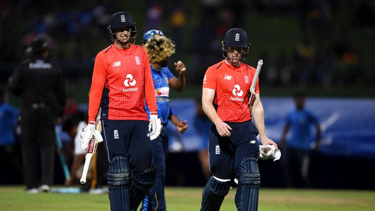 Joe Root and Eoin Morgan