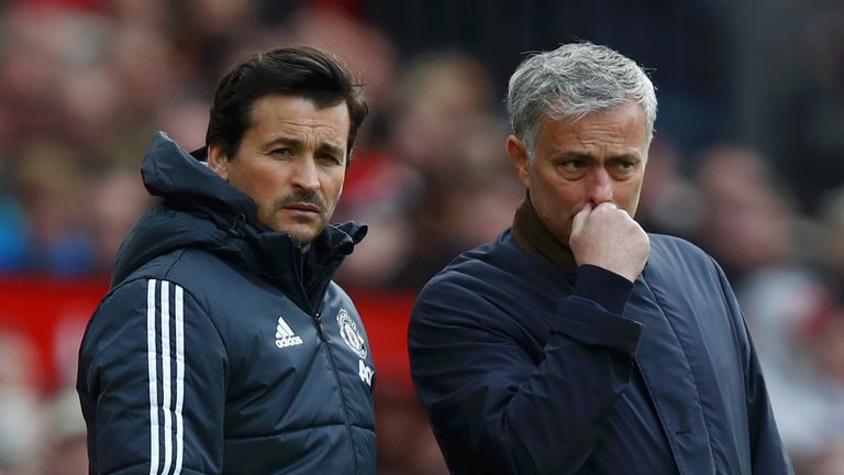 Mourinho has struggled in the absence of Faria's composure at Manchester United