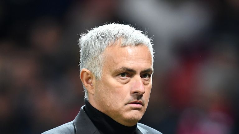 Jose Mourinho saw his side slip to defeat against Juventus