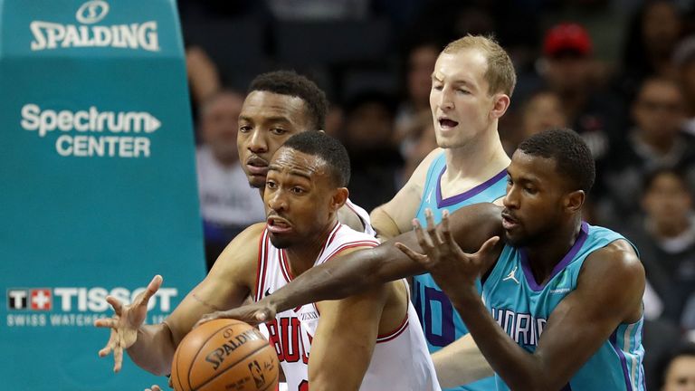 chicago bulls
charlotte hornets