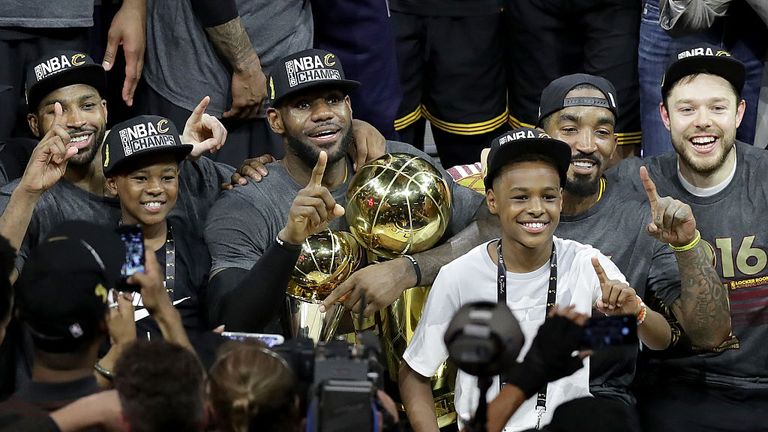 Lue and James brought a first NBA trophy to Cleveland