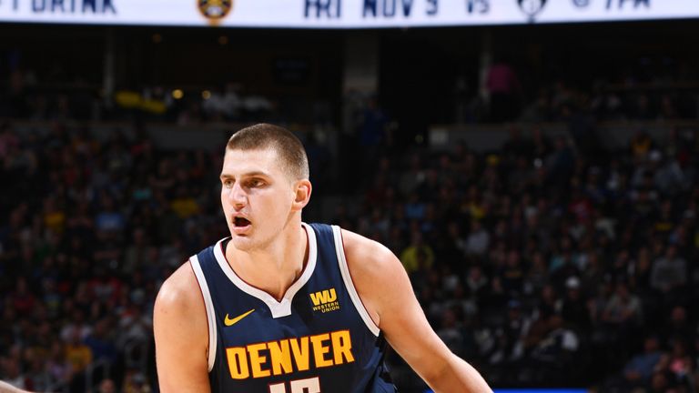 Nikola Jokic missed just one shot all night in the Denver Nuggets convincing win over the Phoenix Suns