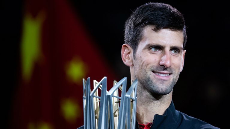 Novak Djokovic spoke fluent Chinese after his Shanghai Masters title victory