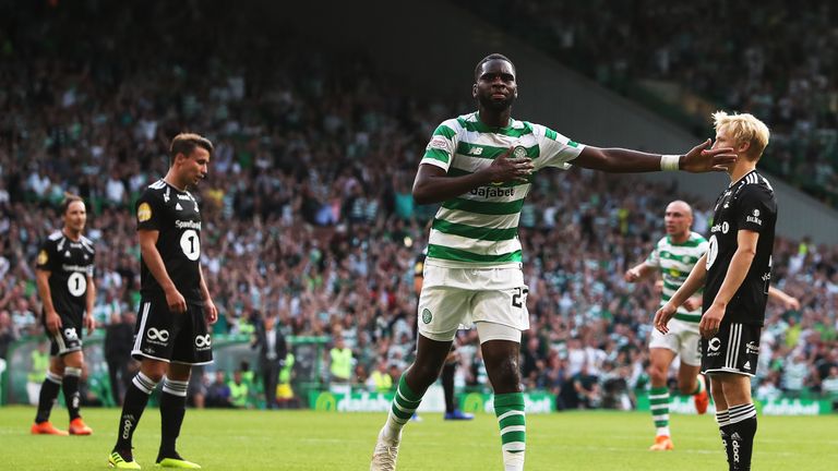 Odsonne Edouard is expected to shake off a dead leg to feature in Austria