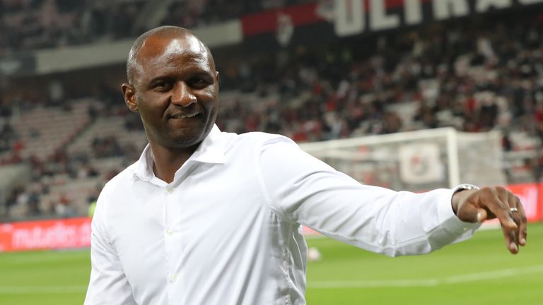 Patrick Vieira's Nice are 14th in Ligue 1 after defeat by Marseille