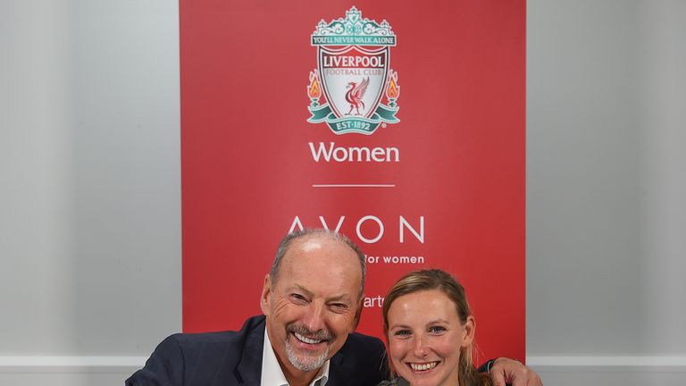 Vicky Jepson Peter Moore Liverpool FC Women