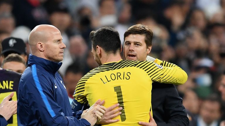  during the UEFA Champions League group H match between Real Madrid and Tottenham Hotspur at Estadio Santiago Bernabeu on October 17, 2017 in Madrid, Spain.