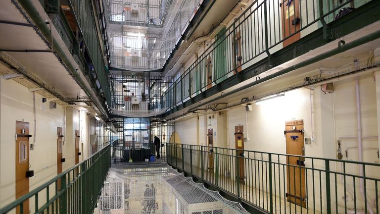 Imagen de una cárcel inglesa.