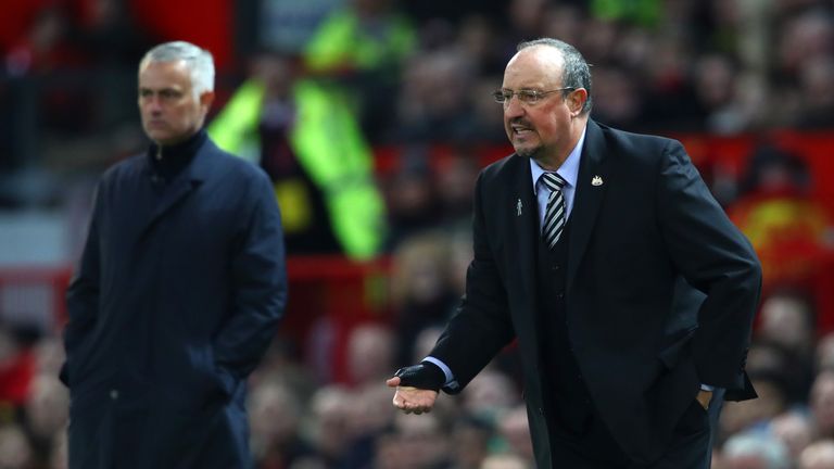  during the Premier League match between Manchester United and Newcastle United at Old Trafford on October 6, 2018 in Manchester, United Kingdom.