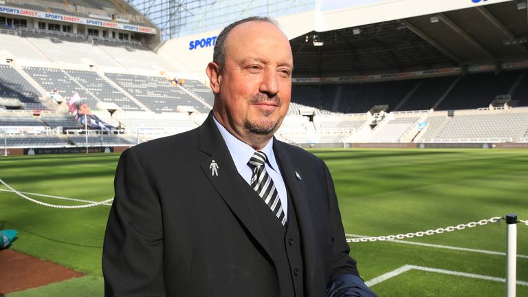 Rafael Benitez Francisco de Miguel Moreno during the match at St James' Park, Newcastle. PRESS ASSOCIATION Photo. Picture date: Saturday October 20, 2018. See PA story SOCCER Newcastle. Photo credit should read: Owen Humphreys/PA Wire. RESTRICTIONS: EDITORIAL USE ONLY No use with unauthorised audio, video, data, fixture lists, club/league logos or "live" services. Online in-match use limited to 120 images, no video emulation. No use in betting, games or single club/league/player publications