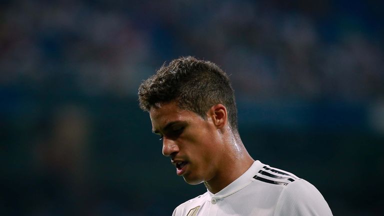 Raphael Varane made two crucial errors against Levante