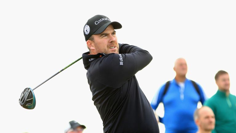 during day two of the Aberdeen Standard Investments Scottish Open at Gullane Golf Course on July 13, 2018 in Gullane, Scotland.