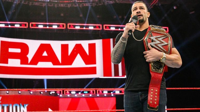 Roman Reigns relinquishes the Universal Title to battle his returning leukemia.
