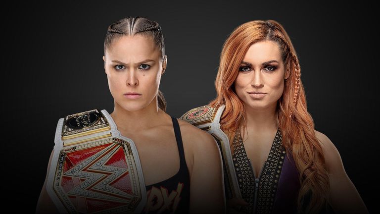 Ronda Rousey and Becky Lynch clash at Survivor Series in a meeting of WWE's women's champions