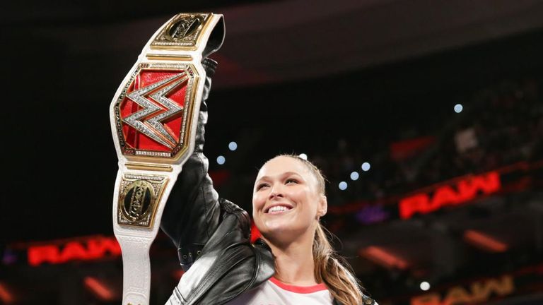 Raw Women’s Champion Ronda Rousey addresses the WWE Universe after being betrayed by The Bella Twins the week prior.
