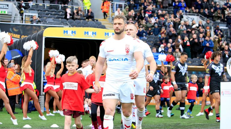 England captain Sean O'Loughlin