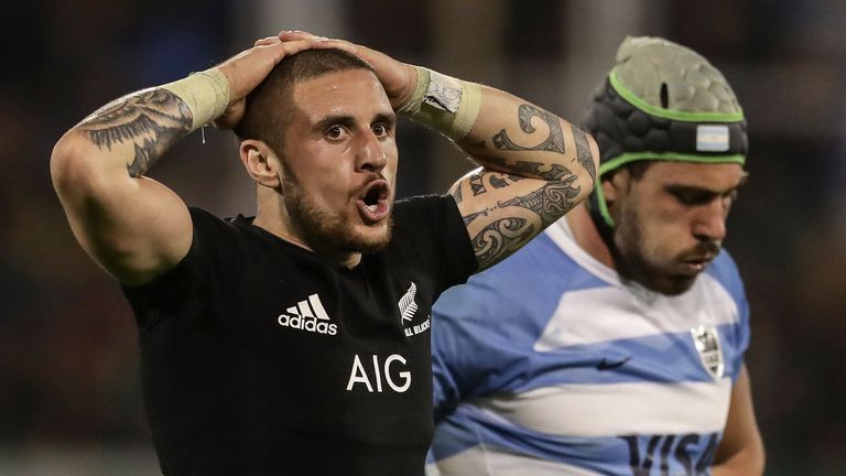 All Blacks scrum-half TJ Perenara