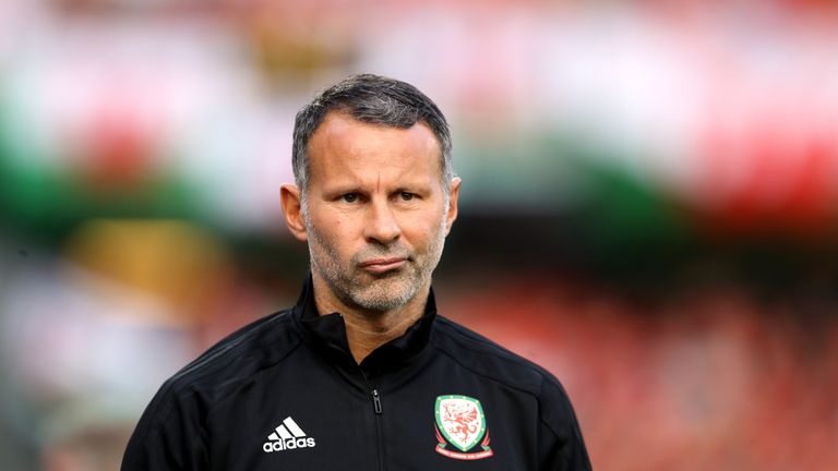Wales' manager Ryan Giggs