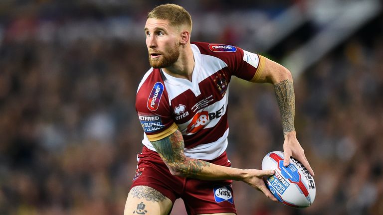 Sam Tomkins helped Wigan win the Super League Grand Final this year