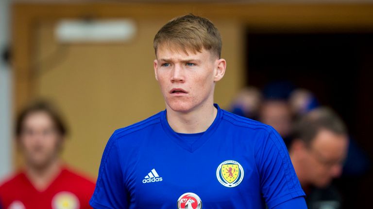Scott McTominay Scotland training
