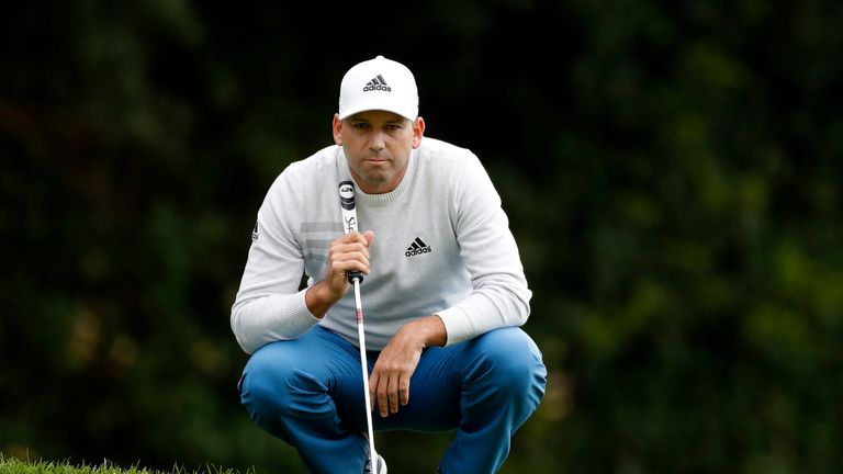  during day one of the Andalucia Valderrama Masters at Real Club Valderrama on October 18, 2018 in Cadiz, Spain.