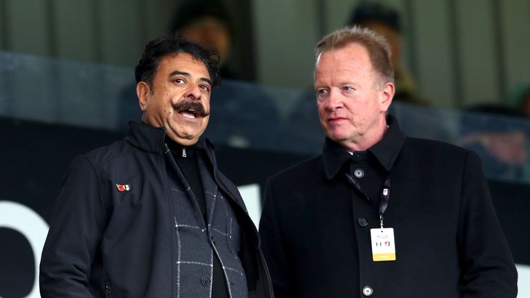Shahid Khan during the Premier League match between Fulham and Bournemouth at Craven Cottage on October 27, 2018