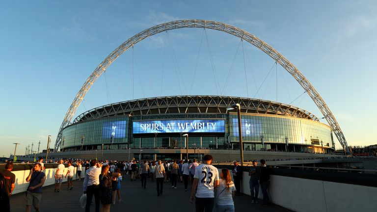 Spurs have played their home league games at Wembley since the start of the 2017/18 season