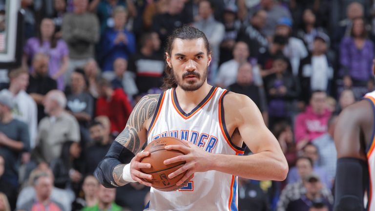 New Zealand native Steven Adams is a game-time decision against Golden State