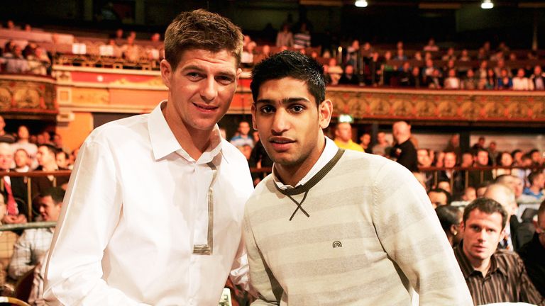 Steven Gerrard, Amir Khan