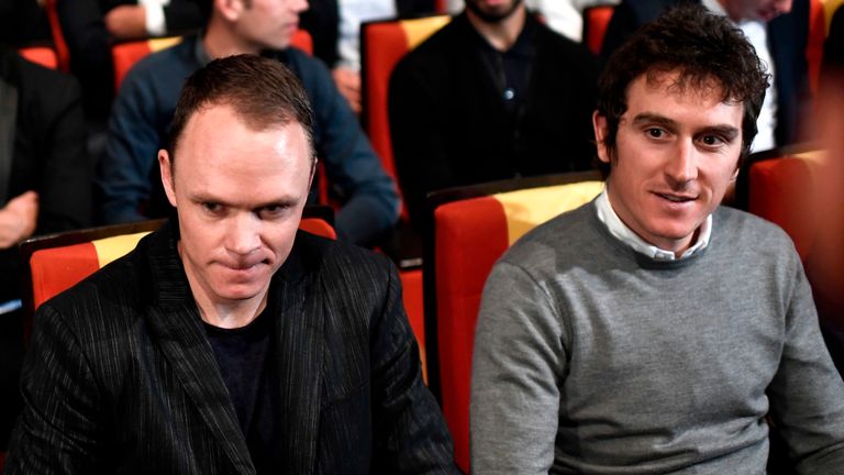 Chris Froome, Geraint Thomas