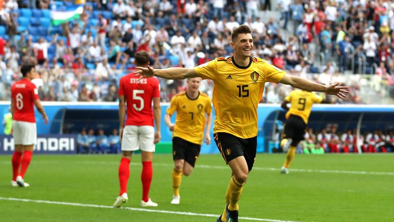  during the 2018 FIFA World Cup Russia 3rd Place Playoff match between Belgium and England at Saint Petersburg Stadium on July 14, 2018 in Saint Petersburg, Russia.