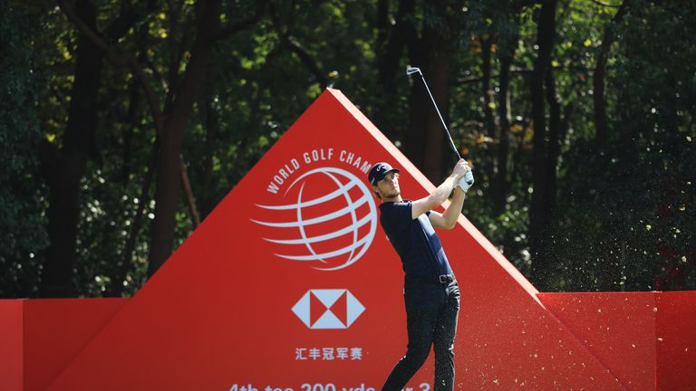 during the third round of the WGC - HSBC Champions at Sheshan International Golf Club on October 27, 2018 in Shanghai, China.