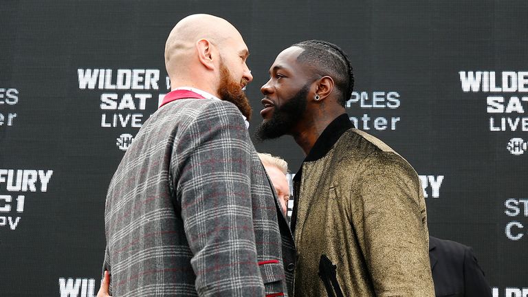 Tyson Fury, Deontay Wilder
