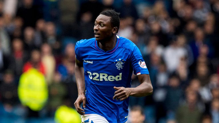 Sadiq Umar in action for Rangers