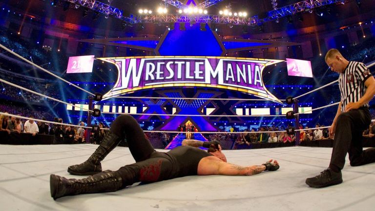 Undertaker was synonymous with WrestleMania - and a winning streak which is unlikely to ever be replicated