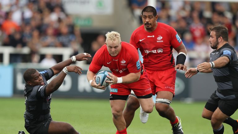 Vincent Koch in action for Saracens