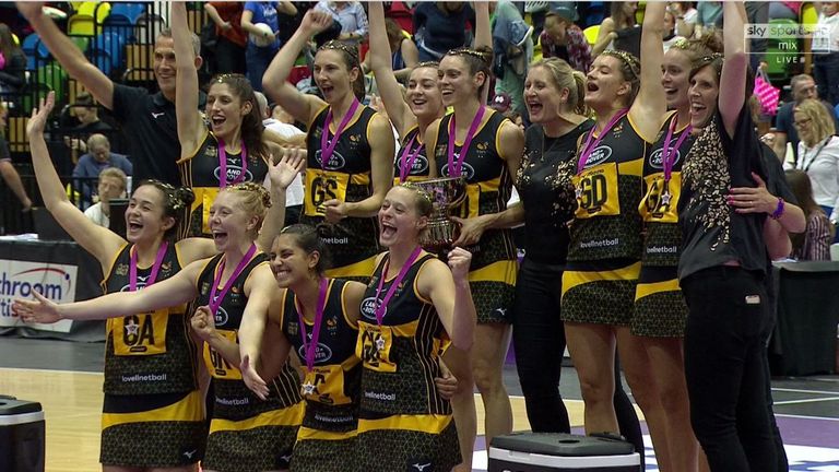 Wasps win 2018 British Fast5 Netball All-Stars Championship