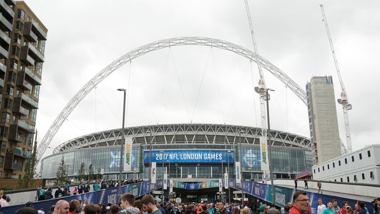 Wembley hosted two NFL games last season while another two were held at Twickenham 
