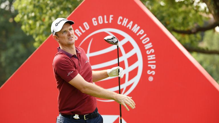 during the first round of the WGC - HSBC Champions at Sheshan International Golf Club on October 25, 2018 in Shanghai, China.