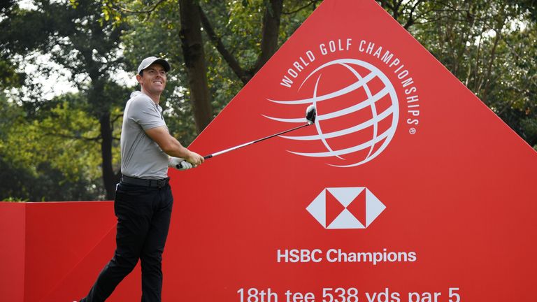 prior to the WGC - HSBC Champtions at Sheshan International Golf Club on October 23, 2018 in Shanghai, China.