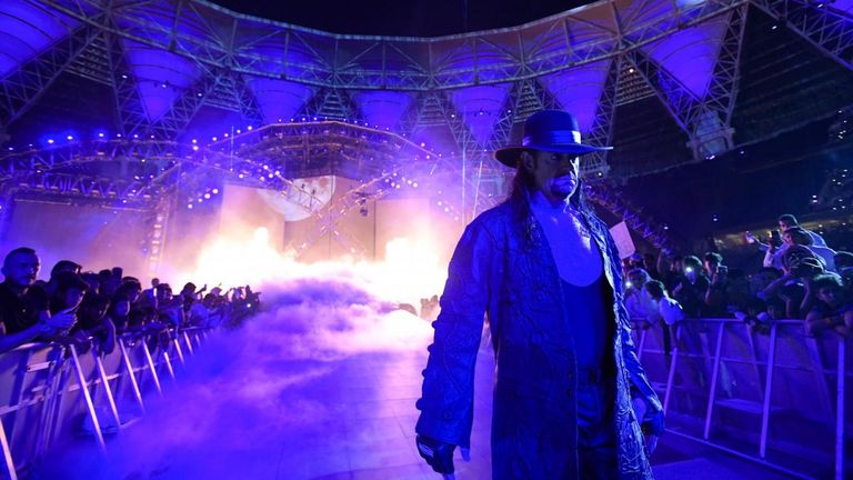 WWE staged the Greatest Royal Rumble in Saudi Arabia in April
