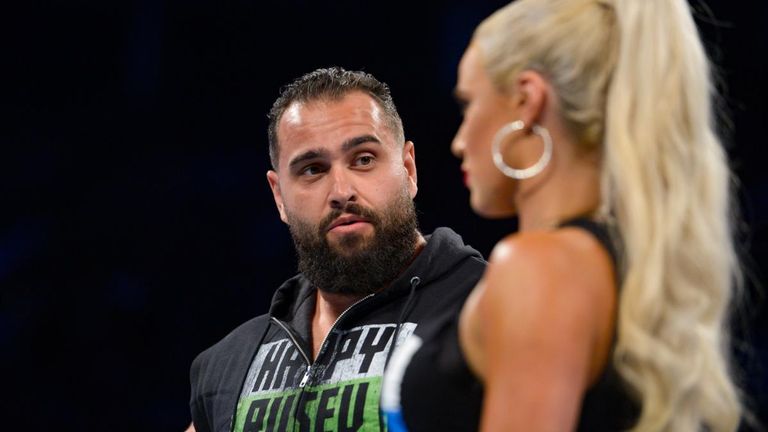 RUSEV LANA WWE SMACKDOWN