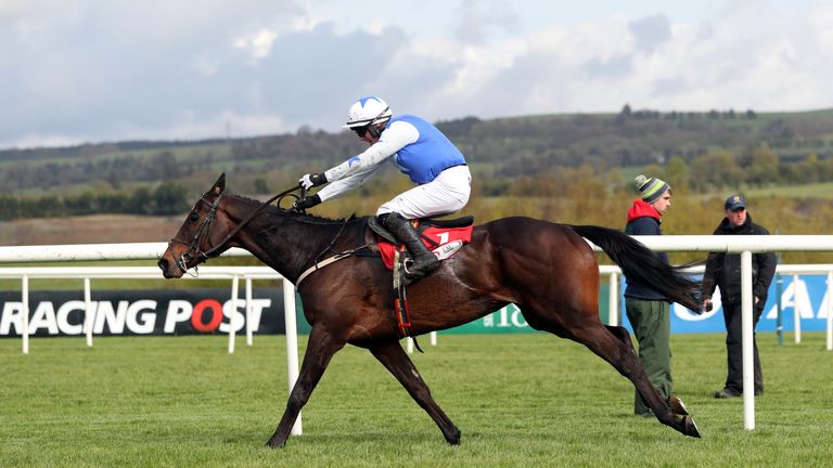 Paul Townend and Kemboy on their way to victory at Punchestown